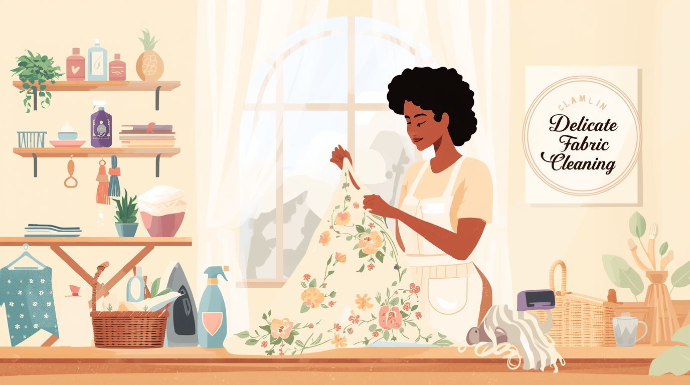 Delicate stoffen reiniging