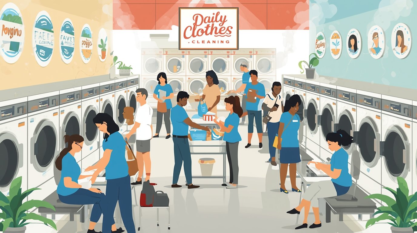 Dagelijkse kleding reiniging